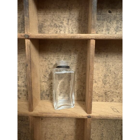 CHANEL Of France Mini Glass Perfume Bottle Knick Knack Trinket - Picture 1 of 4